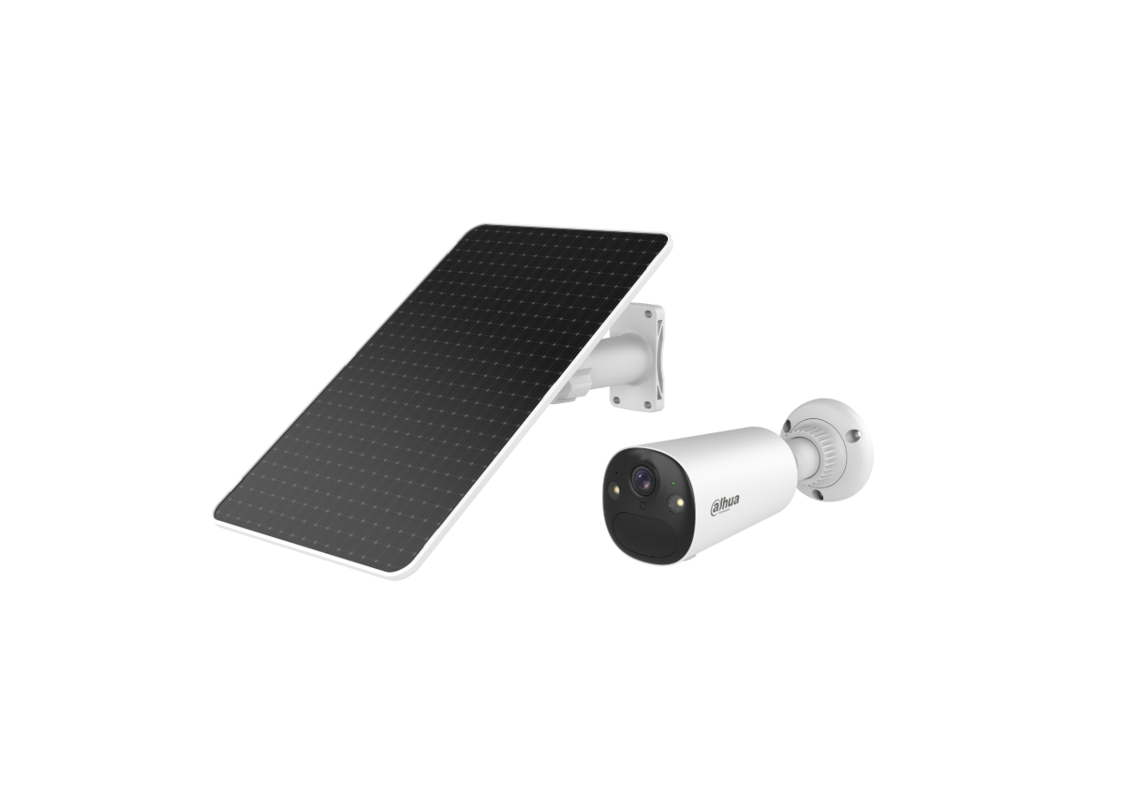 Cámara externa 4G 4MP Panel Solar Bullet Dahua DH-BF4CP-4G XL/M0508